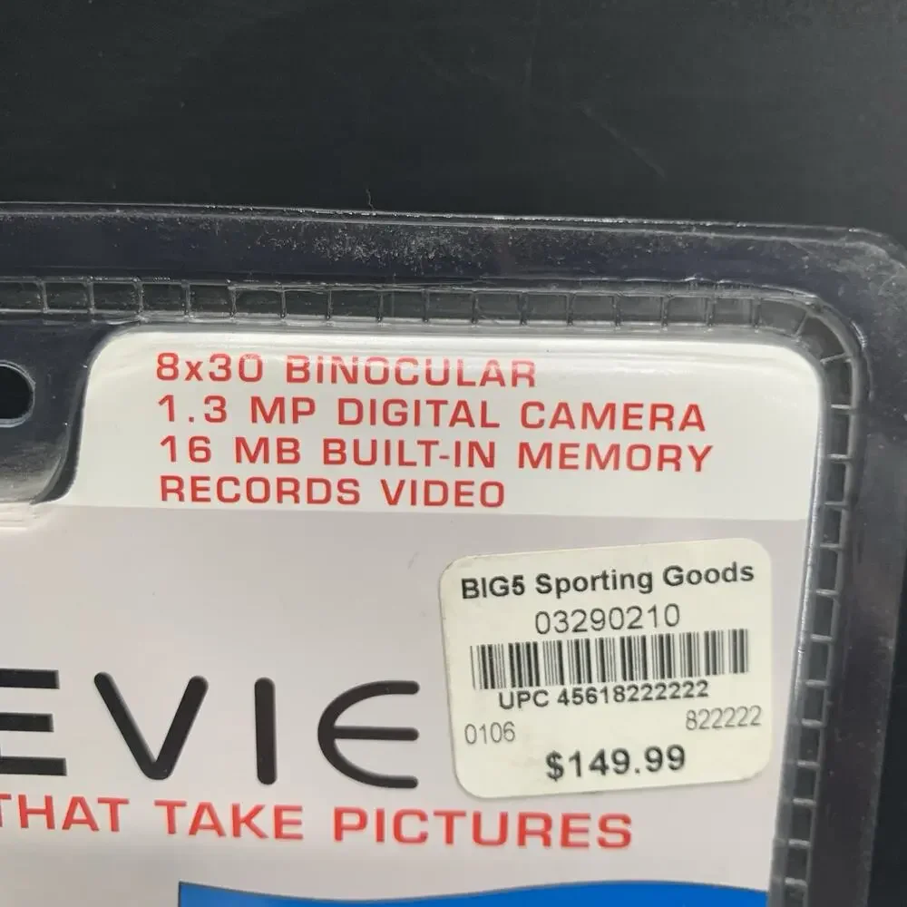 Simmons Captureview Binocular 8x30 Digital Camera & Video NOS Sealed